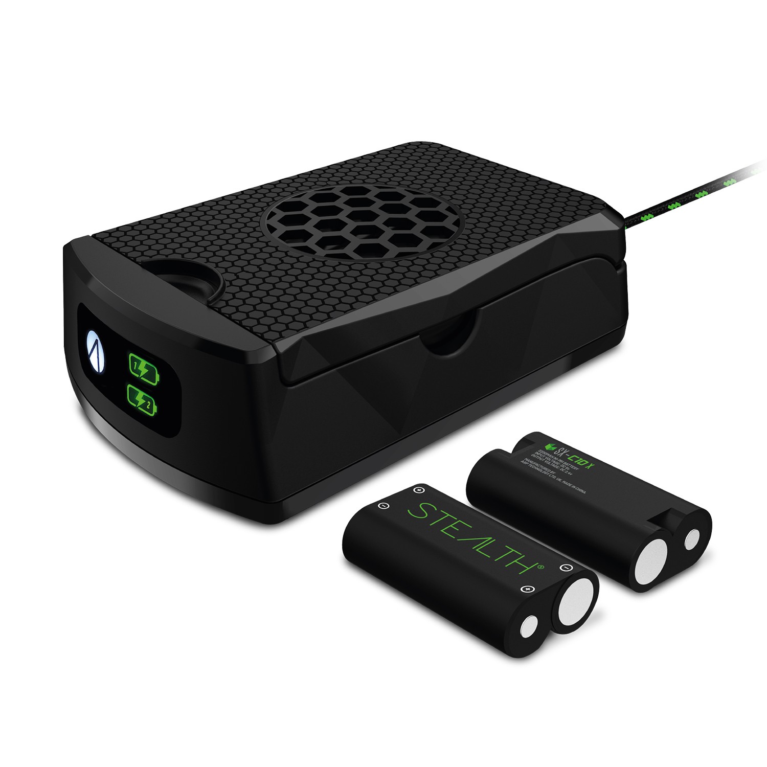Pack double batterie + chargeur pour manette Xbox one et Xbox