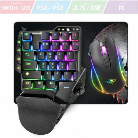 Pack clavier souris sans fil XPERT WIRELESS GAMEBOARD G1100 pour Xbox,  PS4/PS5, Switch, PC